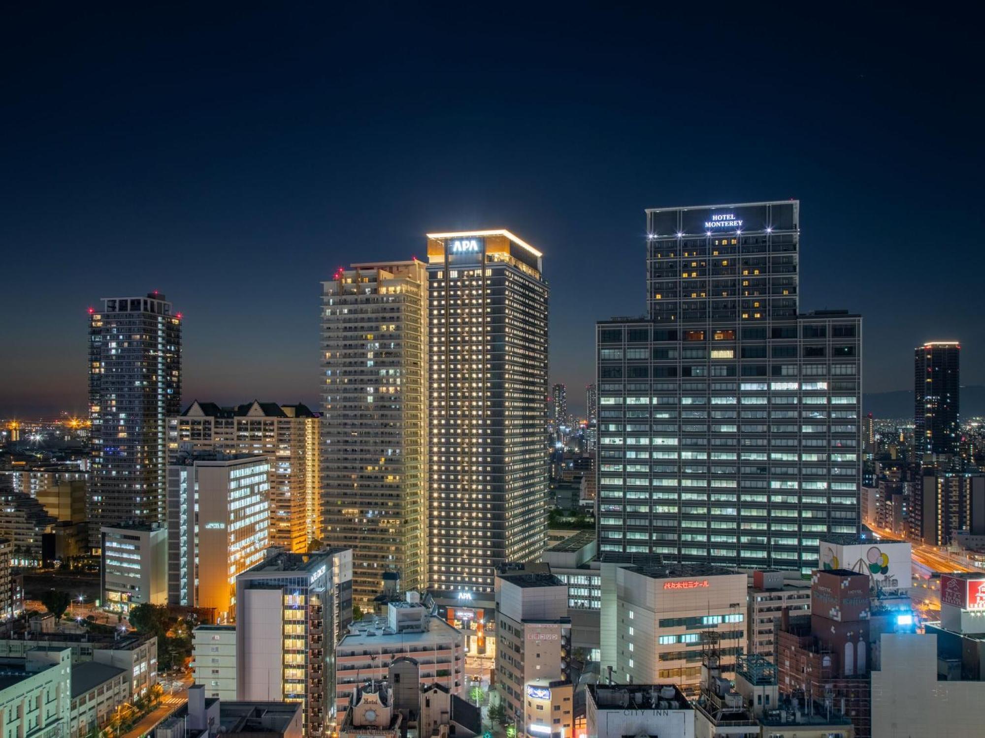 Apa Hotel & Resort Osaka Namba Ekimae Tower Zewnętrze zdjęcie